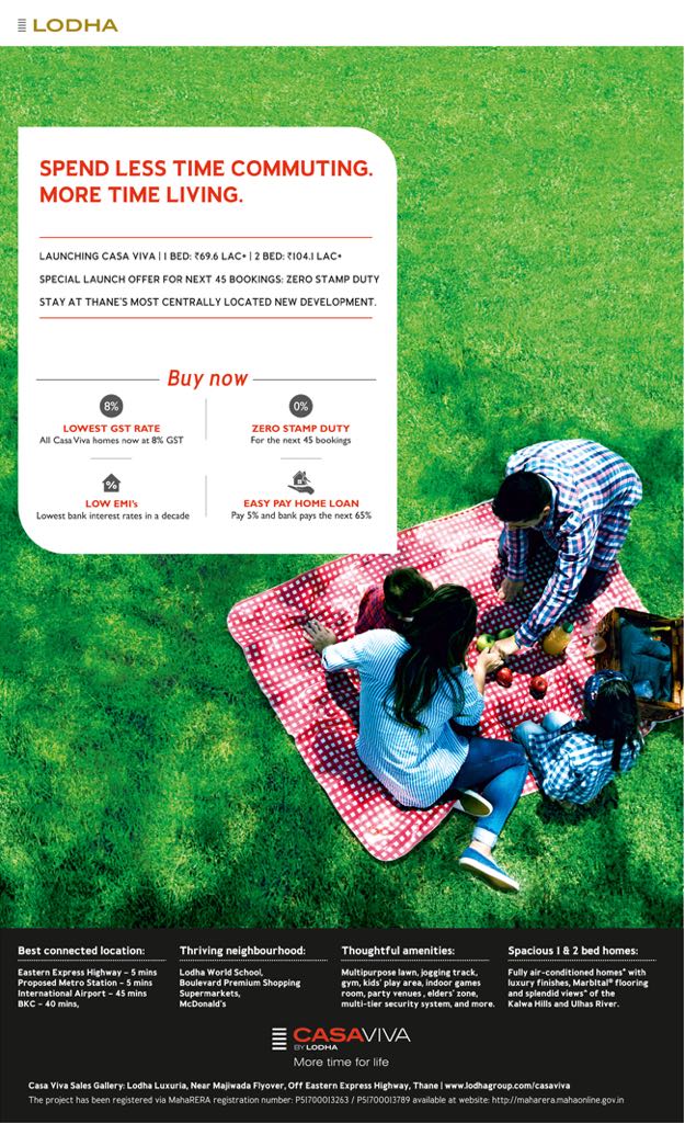 Lodha Group launching Casa Viva in Mumbai Update